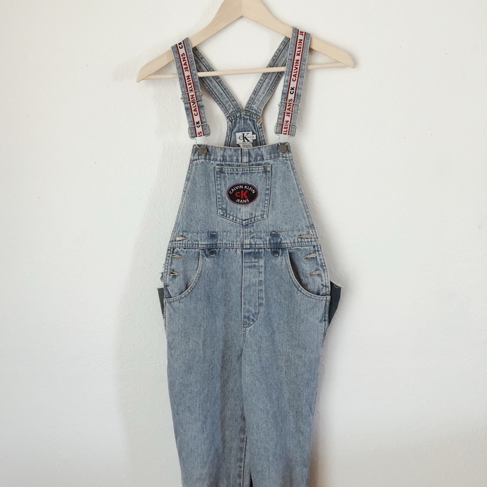 ✨AS IS ✨ Vintage Calvin Klein Denim Overalls